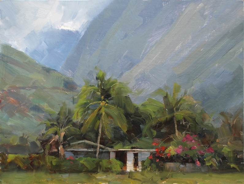 beneath_kilea_cone_plein_air_9x12